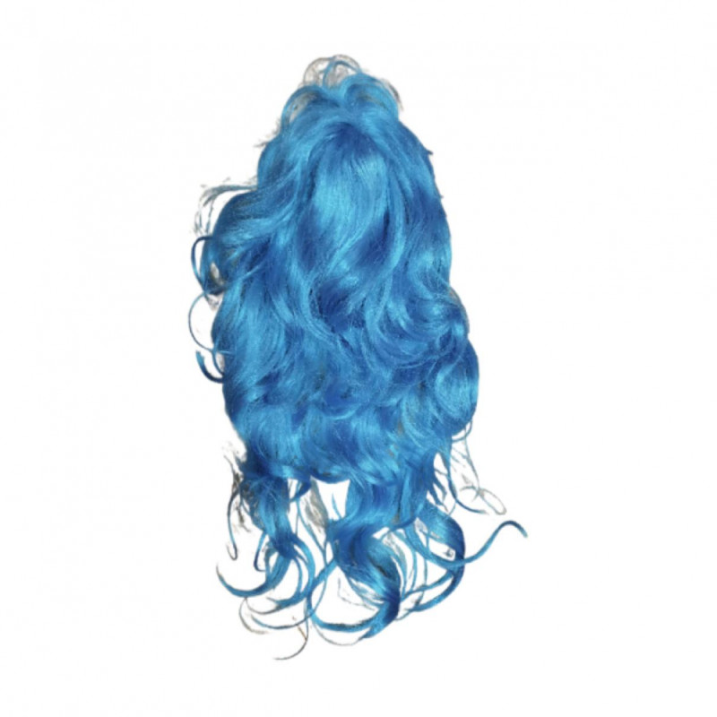 Парик Голубые волосы длинный 201353395