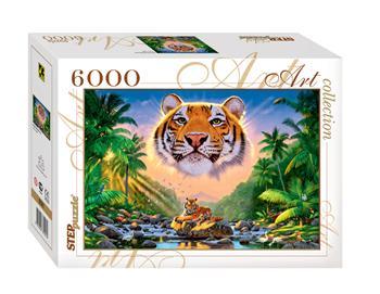 Ст.85501 Пазл 6000 Величественный тигр